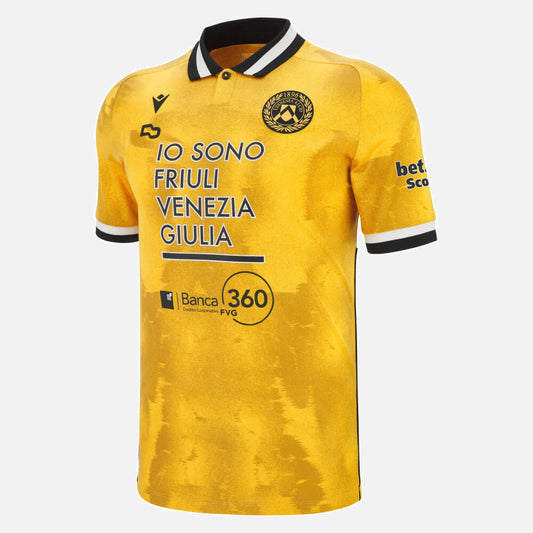 Udinese Third 25/26 Torcedor Macron - Amarelo