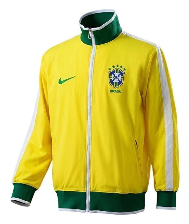 Jaqueta Brasil Retro 2010 Nike - Amarela