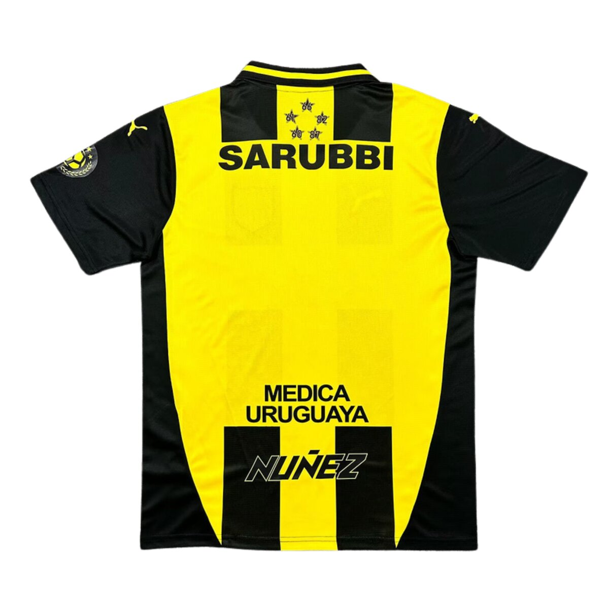 Peñarol Home 25/26 Torcedor Puma - Preto e Amarela