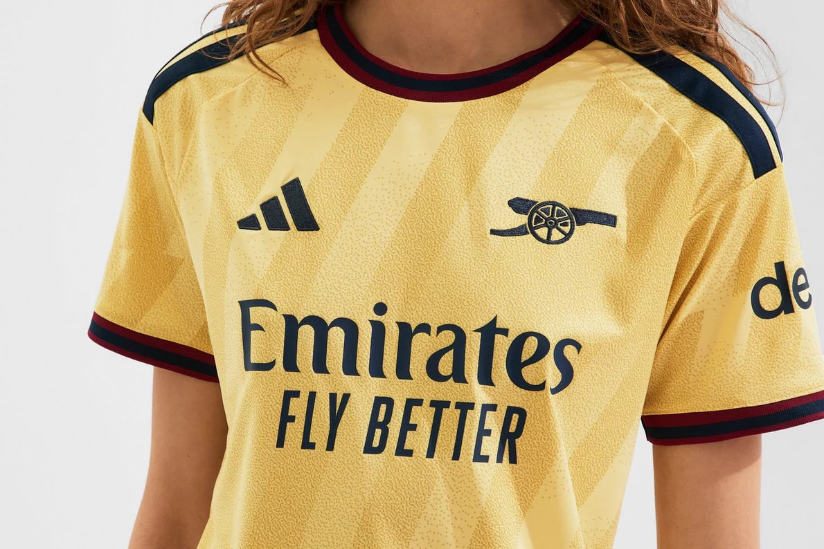 Arsenal Third 26/27 Feminina Adidas - Amarela