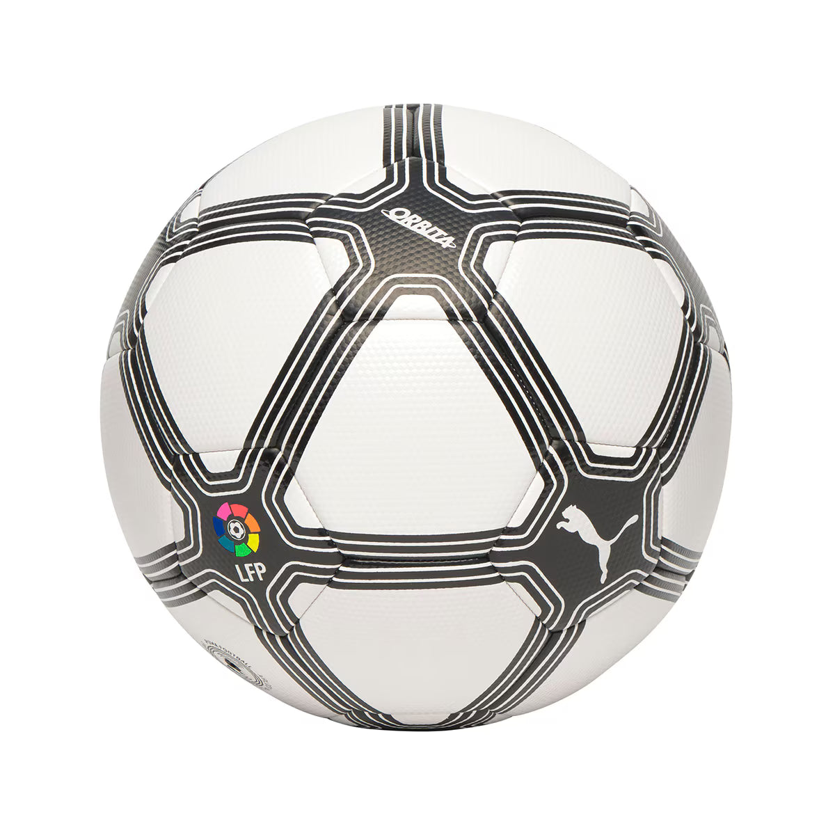 Bola La Liga 1 Retro 25/26 Puma - Branca e Preta