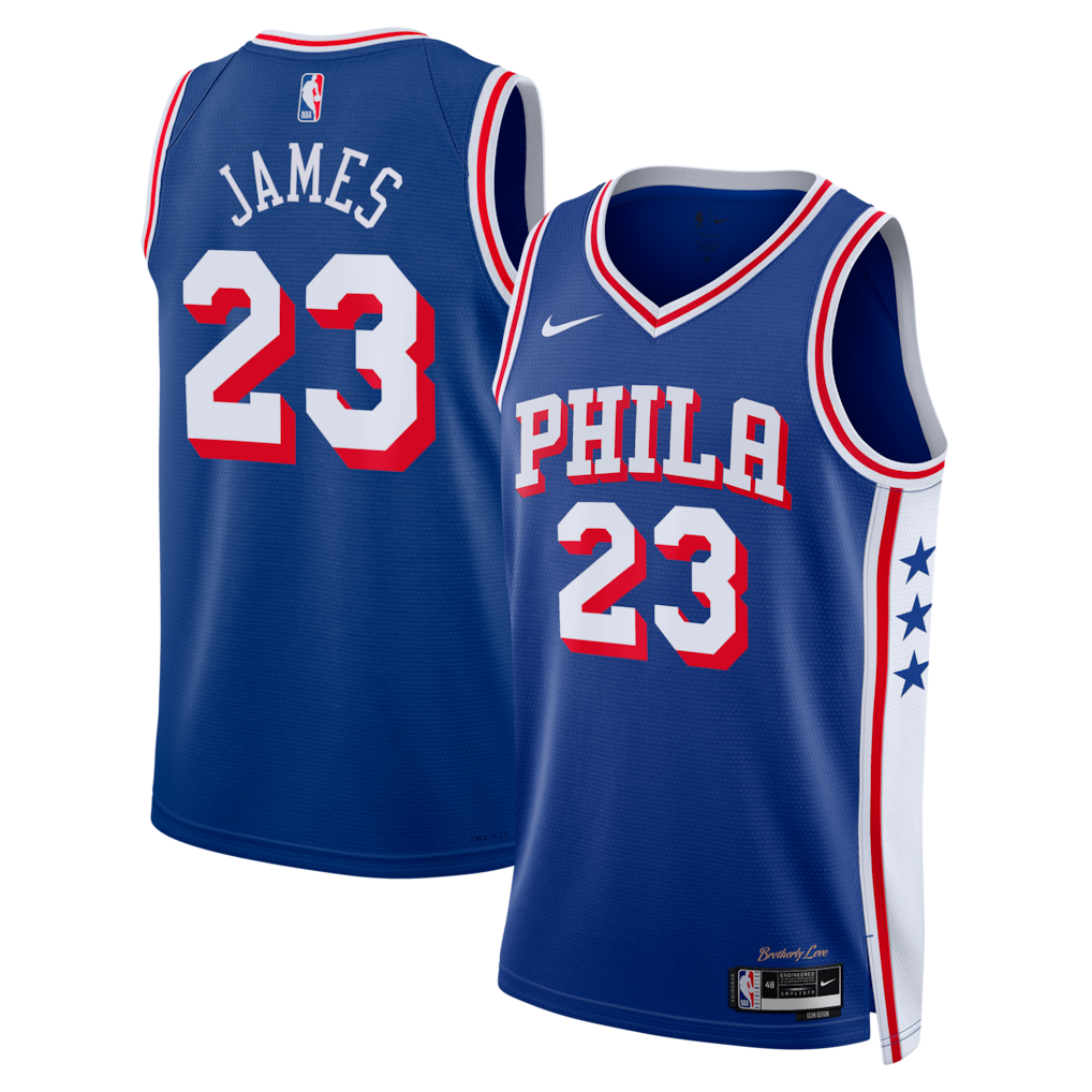 Regata Philadelphia 76ers Masculina - Azul