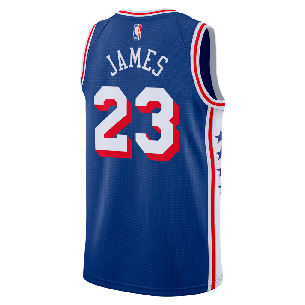 Regata Philadelphia 76ers Masculina - Azul